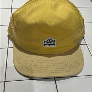 Patagonia Bright Yellow Logo Cap